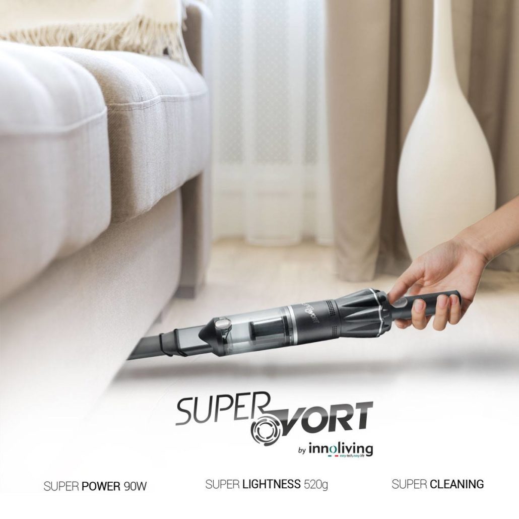 SUPERVORT: il nuovo aspirapolvere portatile super-potente